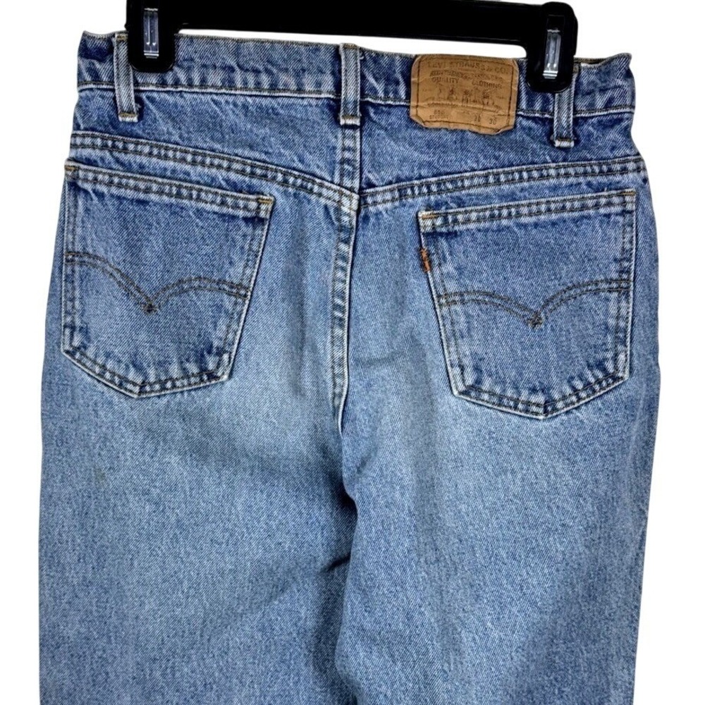 VTG Levi's 550 Orange Tab Student Denim‎ Jeans Grunge 28x28